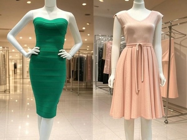 Design differences between bandage and regular dresses