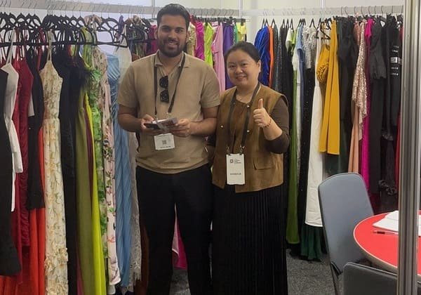 Bandage Dresses Display in Melbourne Apparel Expo