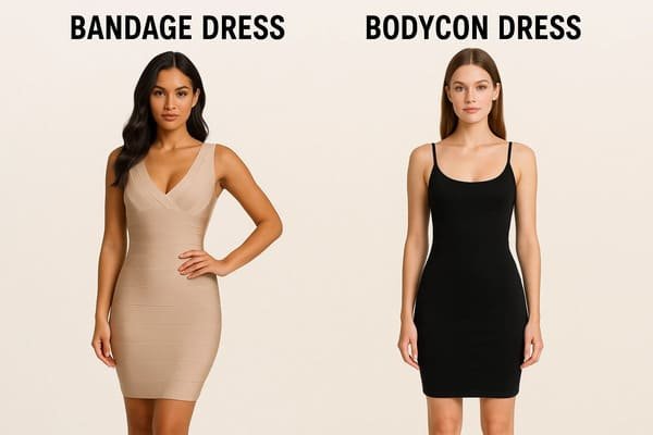 Bandage Dress vs Bodycon Dress Comparison