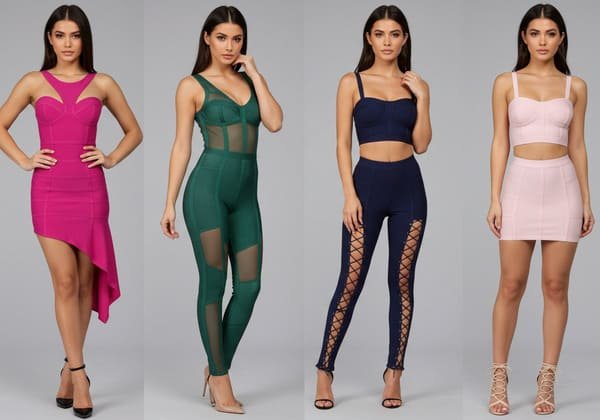 Bandage Clothes Styles for Platforms