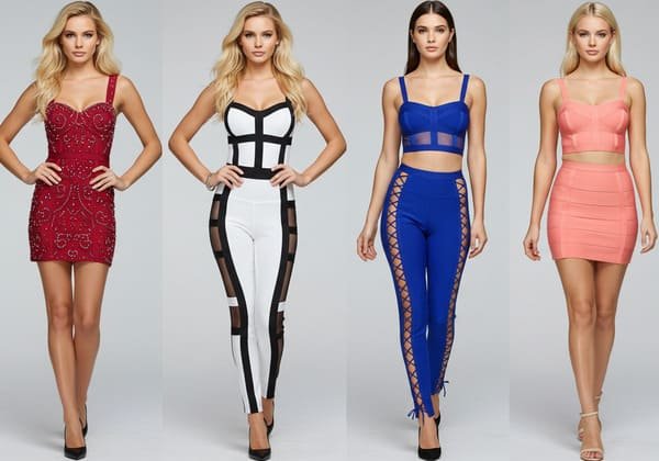 bandage clothing wholesale collection from China