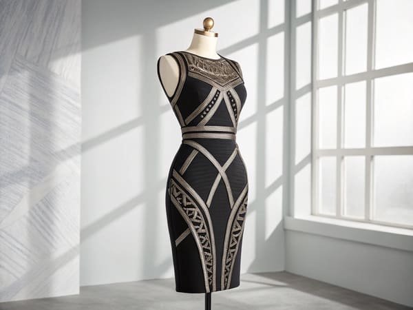 Bandage Dress Construction Details