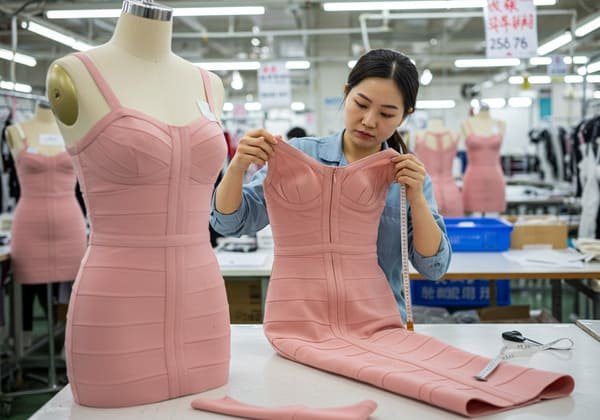 Bandage Dress Quality Control in China