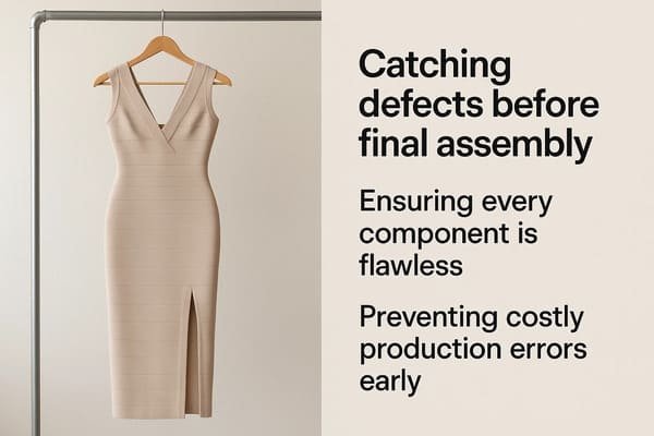 Bandage Dress Mid-Production Quality Control