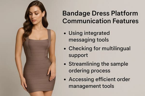 Communication Tools for Bandage Dress Platforms