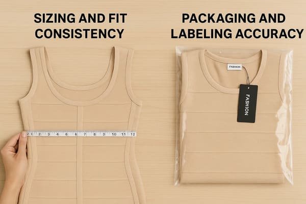 Bandage Dress Post-Production QC