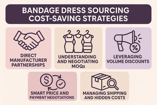 bandage dress sourcing cost saving