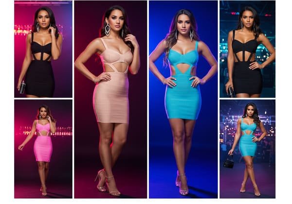 Newest Bandage dress styles of FangBei