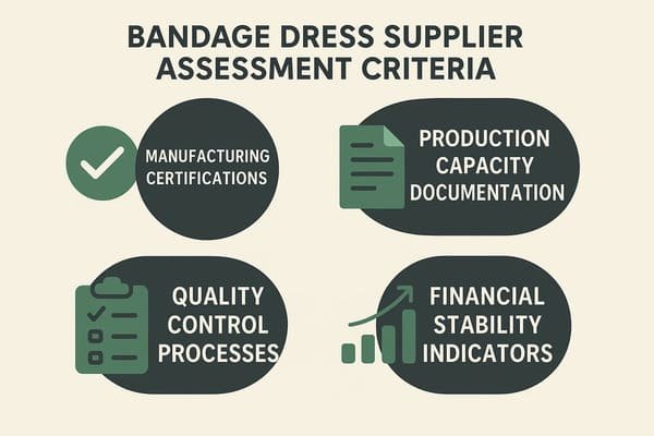bandage dress supplier assessment criteria