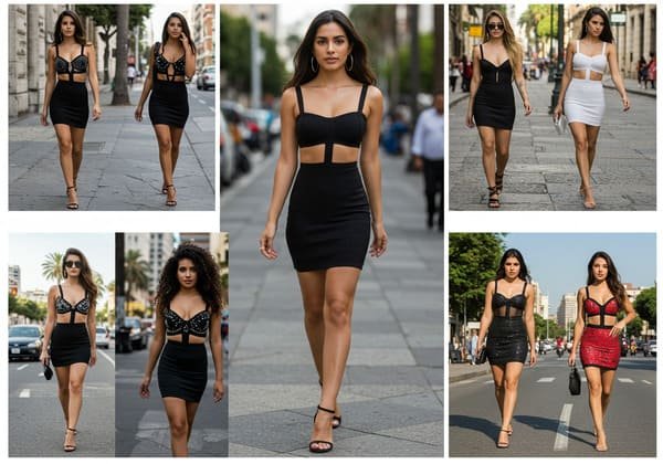 Key Bandage Dress Designs for Latin Market