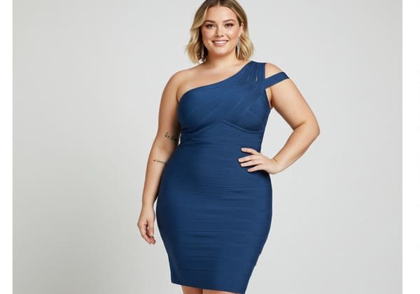 stylish plus size bandage dress in Australia