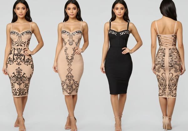 Bold Bandage Dress Design Trends 2025