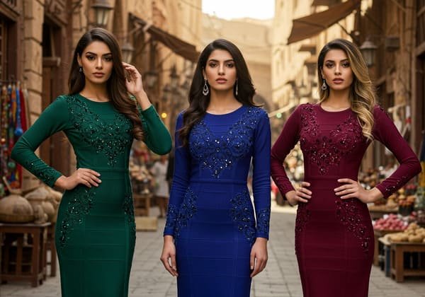 Unique bandage dress styles for Middle East