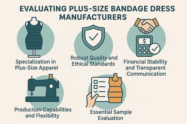 Evaluating Plus Size Bandage Dress Manufacturers