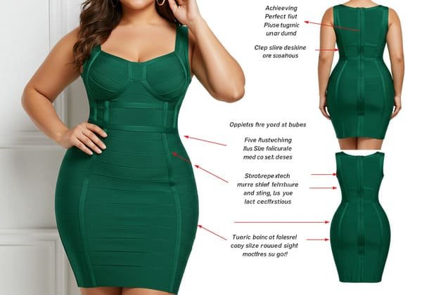 Optimal Fit Plus Size Bandage Dresses