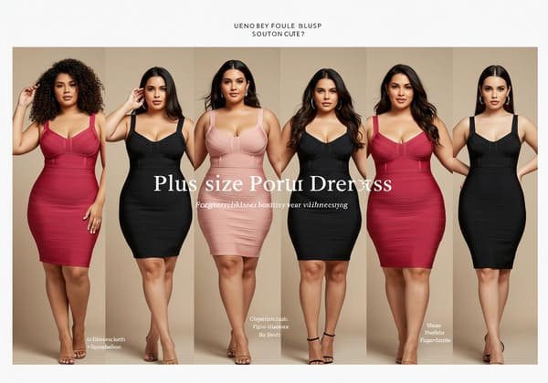 Marketing Plus Size Bandage Dresses