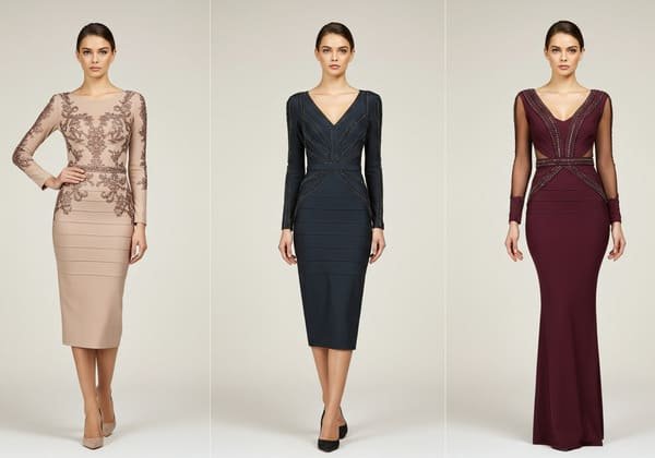 differentiated bandge dress designs for Middle East