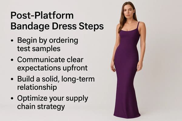 Post-Selection Steps for Bandage Dress Platforms
