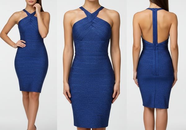 Bandage Dress Luxury Appeal