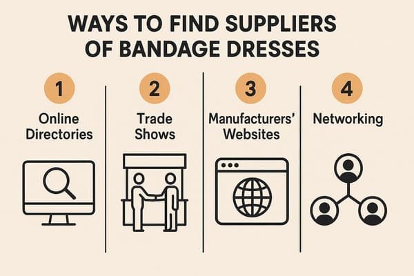 Ways to find suppliers of bandage dresses