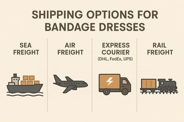 Shipping Options for Bandage Dresses